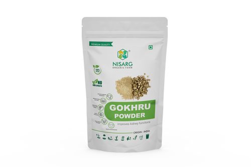 Organic Gokhru Powder | Gokshur Powder