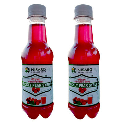 Findala Spirulina Syrup ( 2 Packing) | Organic Prickly Pear Syrup