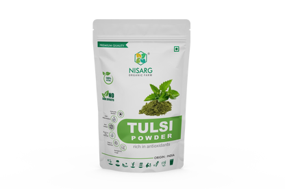 Organic Tulsi Leaf Powder | Basil Powder